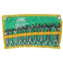 Steekringsleutel set stubby, 10 delig Metrisch, 10 tot 19 mm, JMC