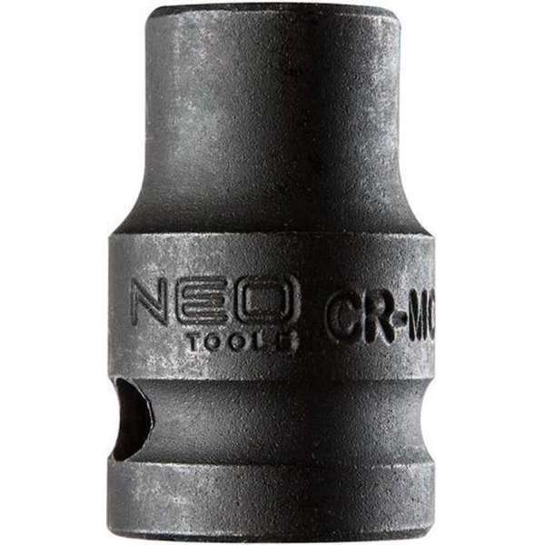 Neo Tools Krachtdop 11mm 1/2 Aansluiting CrMo Staal 38mm Hoog DIN 3129 TUV M+T