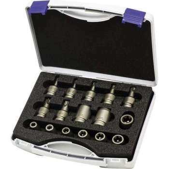 "Kracht-dopsl.set 1/2" 16-dlg. Torx ASW"