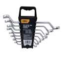 Dubbele ringsleutelsets 8 delig Deli Tools EDL150008A