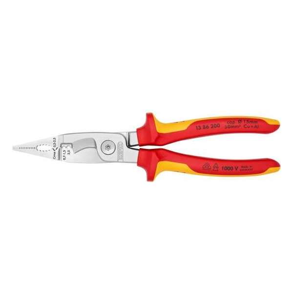 Knipex Elektro installatietang VDE 1386 - 200mm