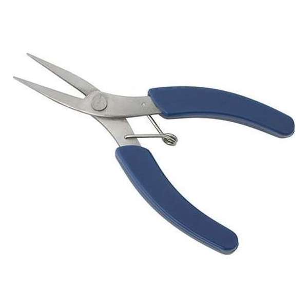 Precisie Tang Mini Platte Bek 130mm - blauw AX102