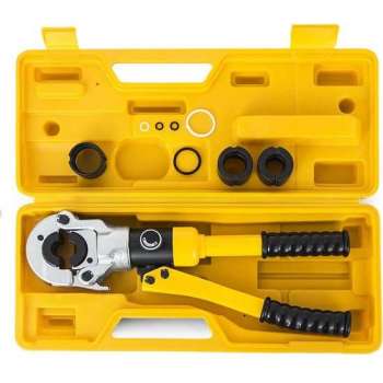 Hydraulic Pex Clamping Tools with TH 16-32mm Jaws Pipe Press Crimper for Pex-Al-Pex Tube Copper Crimping Pressing Tool