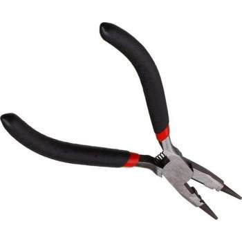 Fako Bijoux® - Rondbek Kniptang - Flat Nose Cut Pliers - Sieraden Maken - Sieraden Tang - 12.5cm