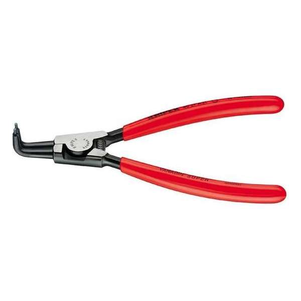 Knipex 46 21 A01 Precisie-borgveertang Geschikt voor borgringen Buitenringen 3-10 mm Puntvorm 90° haaks