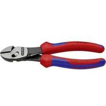 Knipex TwinForce 73 72 180 F Werkplaats Kracht-zijsnijtang Met facet 180 mm