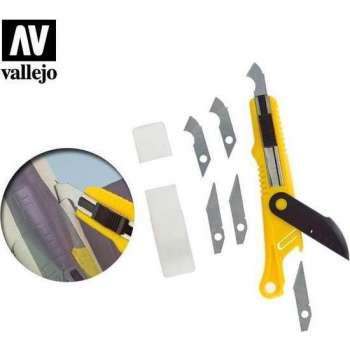 Vallejo T06012 Plastic Cutter Scriber Tool & 5 Spare Blades Gereedschap