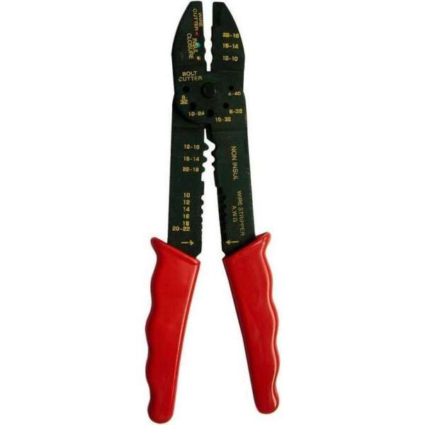 Zenitech Kabelstriptang 22 Cm Rood