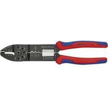 Knipex 97 32 240 Krimptang Geïsoleerde kabelschoenen, Geïsoleerde stekkerverbinders 1.5 tot 6 mm²