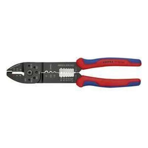 Knipex 97 32 240 Krimptang Geïsoleerde kabelschoenen, Geïsoleerde stekkerverbinders 1.5 tot 6 mm²