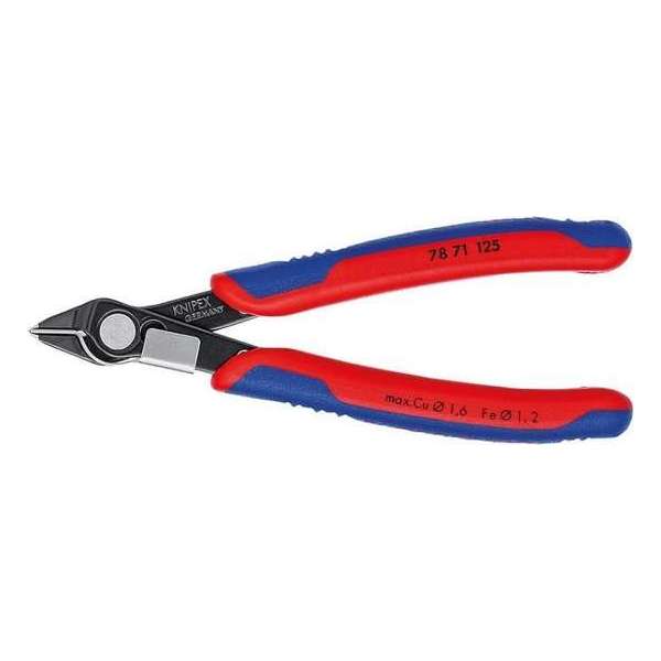 Knipex zijsnijtang elektronica 125 mm - 7871125