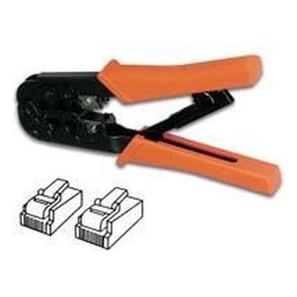 Krimptang Voor Modulaire Connectoren 6P4C (Rj11), 6P6C (Rj12), 8P8C (Rj45)