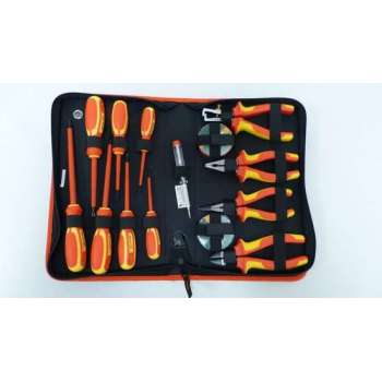 Electrician Tool Set 1000V 13Pcs. Screwdrivers And Pliers Din En 60900