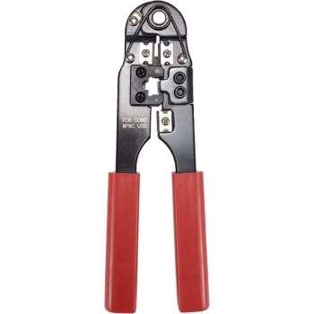 Krimptang - RJ45 - Rood - Allteq