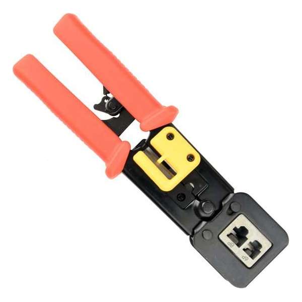 GEMBIRD - universeel modulair crimping/cutting tool - RJ45/RJ12/RJ11