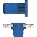 Gesipa blindklinkmoer staal/staal M6x9x155mm