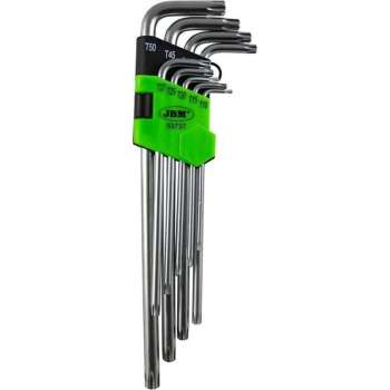 JBM Tools | Torx-set van 9 stuks (lang)