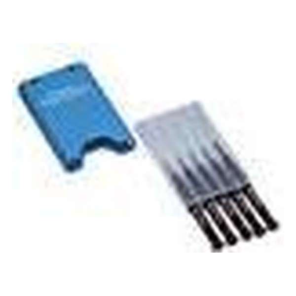 Horlogemaker schroevendraaierset - 1-3mm - 5dlg - PVC-box