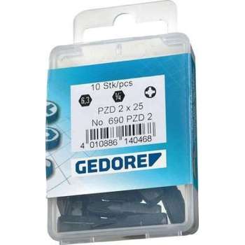 Gedore 685 4 S-010 Inbus-bit 4 mm Chroom-vanadium staal 10 stuk(s)