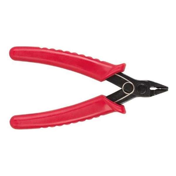 Velleman Knip- En Striptang 12 Cm Staal Rood/zwart