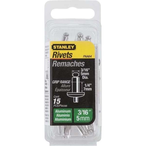 Stanley - Popnagels - 5X9mm - 15 stuks