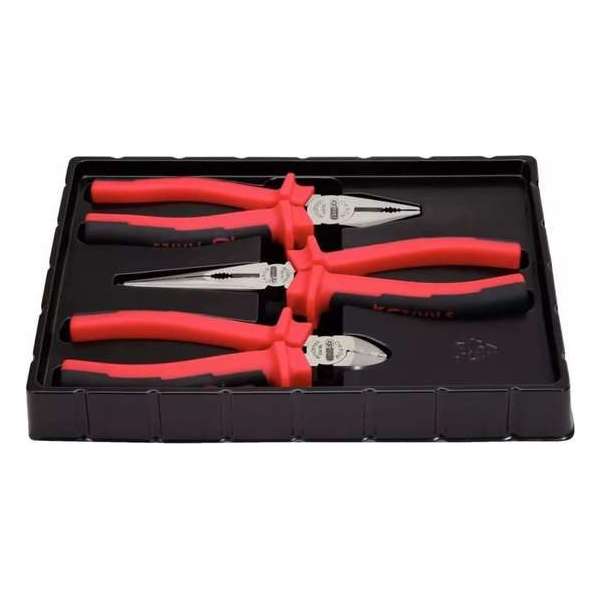 KS Tools ERGOTORQUE tangen set 160-200 mm 3-delig 115.1010