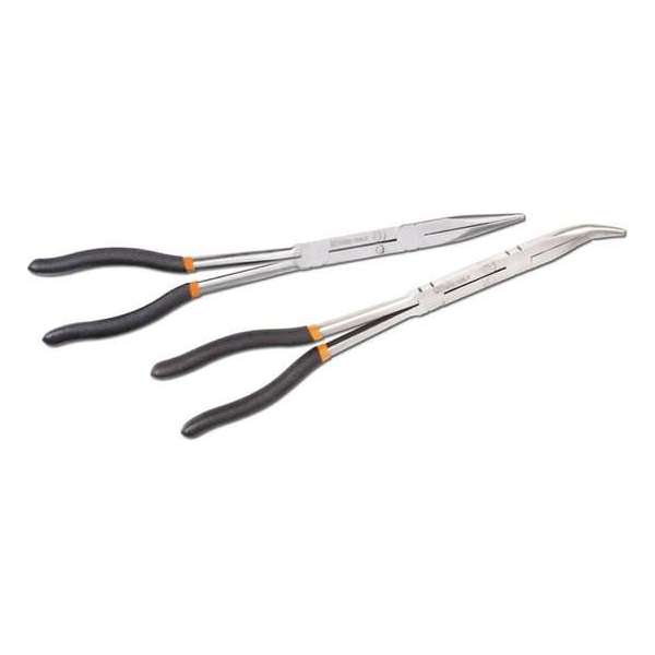 Beta Tools lange buigtangen 2 st 1009L/DP-S2 staal 010090060