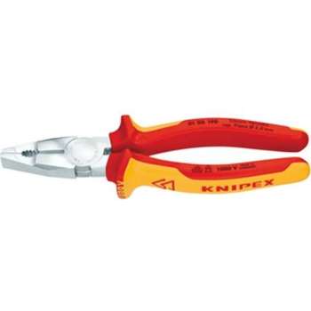 Knipex 01 06 160 VDE Combinatietang 160 mm DIN EN 60900, DIN ISO 5746