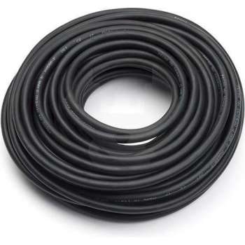 Rubber kabel - 20 meter (Zwart, 3 x 1 mm²)