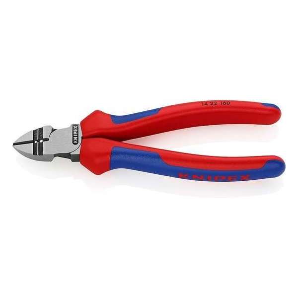 Knipex 14 22 160 Werkplaats Strip-zijsnijtang Met facet 160 mm