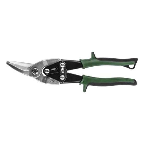 Neo Tools Blikschaar 250mm, Rechts, 60-62hrc, Gepatenteerd, Din 6438