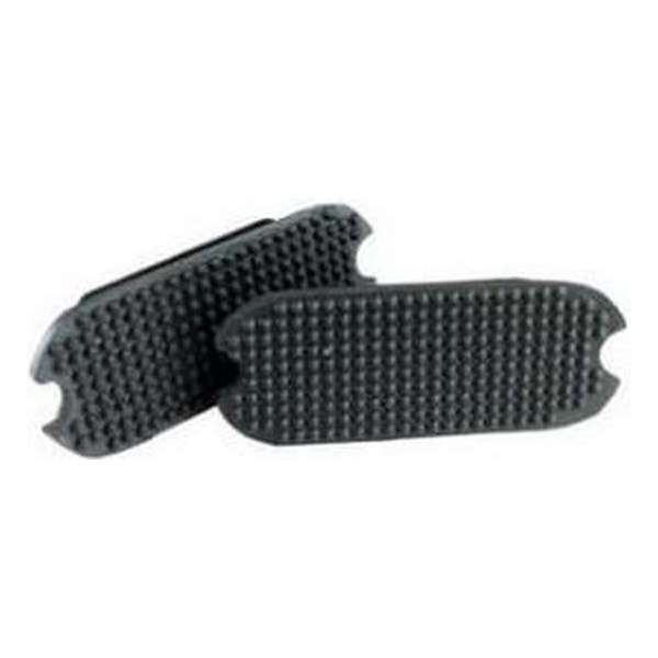 Horze Rubber Inleggen - Zwart - 11 cm