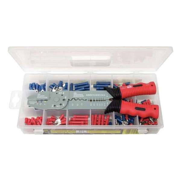 KS Tools draadkniptang en krimptang set