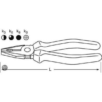 BAHCO Combinatietang 2628G-200