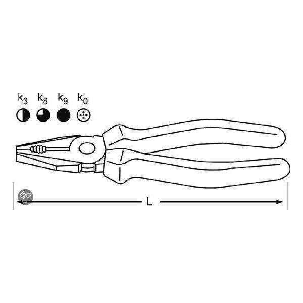 BAHCO Combinatietang 2628G-200