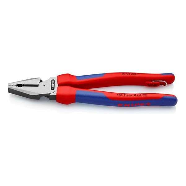 Knipex 0202225TBK Kracht Combinatietang met borghaak - 225mm