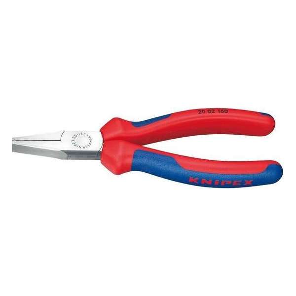 Knipex 20 02 140 Werkplaats Platte tang Recht 140 mm