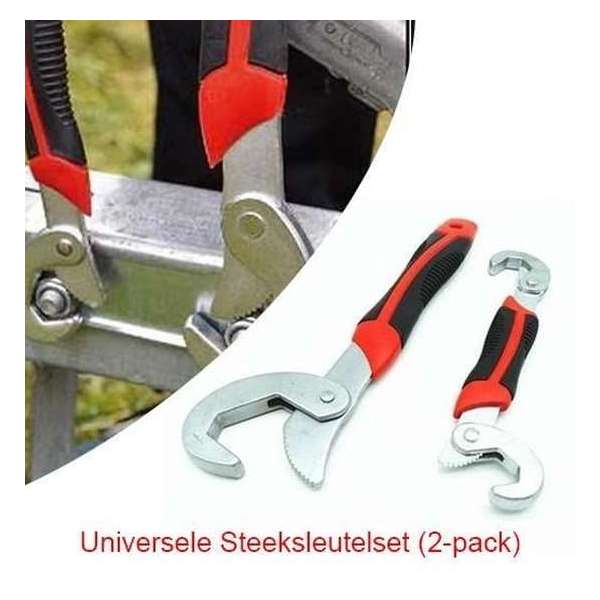 Ideale 2-pack Universele Steeksleutelset