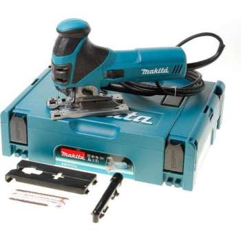 MAKITA Decoupeerzaag 4351FCTJ - Incl. koffer - Bedraad - Incl. 1 Anti-splinterplaat