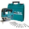 Makita JV0600X1 230V Decoupeerzaag in koffer incl. zaagbladenset - 650W - D-greep