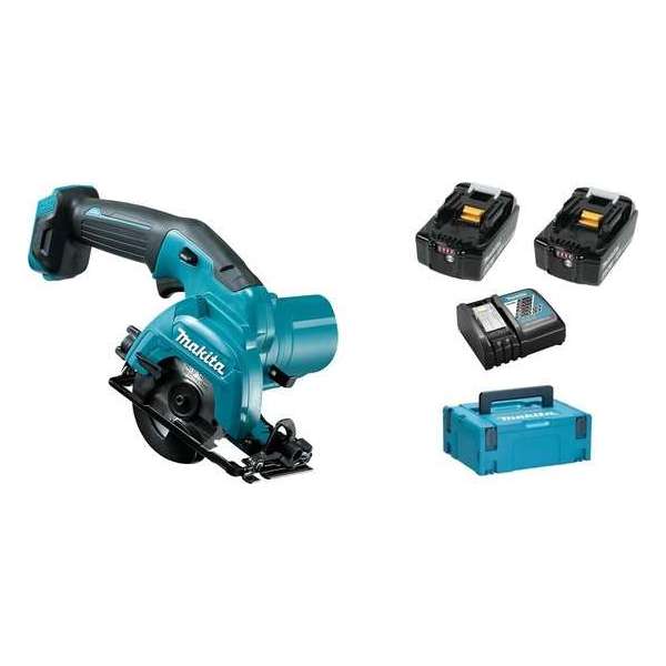 Makita HS301DSMJ 10.8V Li-Ion Accu cirkelzaag set (2x 4.0Ah accu) in Mbox - 85mm