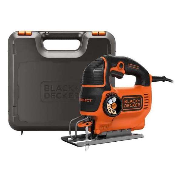 BLACK+DECKER KS801SEK-QS Pendeldecoupeerzaag - 550W - AutoSelect™