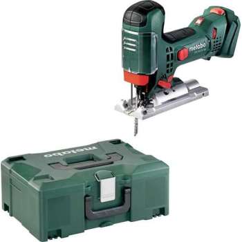 Metabo STA 18 LTX 100 18V Li-Ion accu decoupeerzaag body in Metaloc - variabel