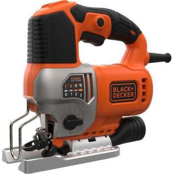 BLACK+DECKER BES610K-QS Pendel Decoupeerzaag - 650W - incl. koffer