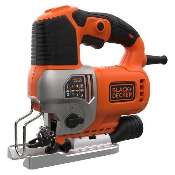 BLACK+DECKER BES610K-QS Pendel Decoupeerzaag - 650W - incl. koffer