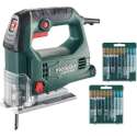 Metabo STEB 65 QUICK SET Decoupeerzaag incl. 20 zaagbladen in koffer - 450W - D-greep - variabel