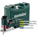 Metabo STE 100 QUICK SET Decoupeerzaag incl. 20 decoupeerzaagbladen in koffer - 710W - T-greep - variabel