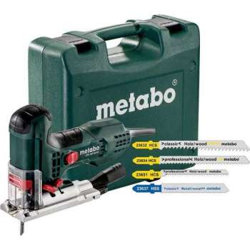 Metabo STE 100 QUICK SET Decoupeerzaag incl. 20 decoupeerzaagbladen in koffer - 710W - T-greep - variabel