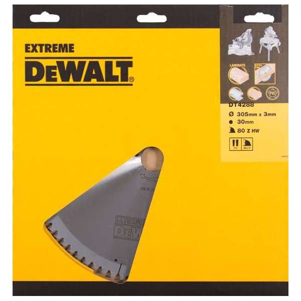 Dewalt Zaagblad Hard Metaal 80-tands TCG - Ø 305 x 30 mm