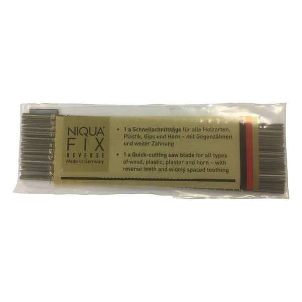 Niqua Fix-Reverse Figuurzagen - Maat 7 - 144 Stuks